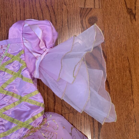 Disney Store Rapunzel Gown Dress Princess Dress Tangled | Size 9/10 - Picture 4 of 9